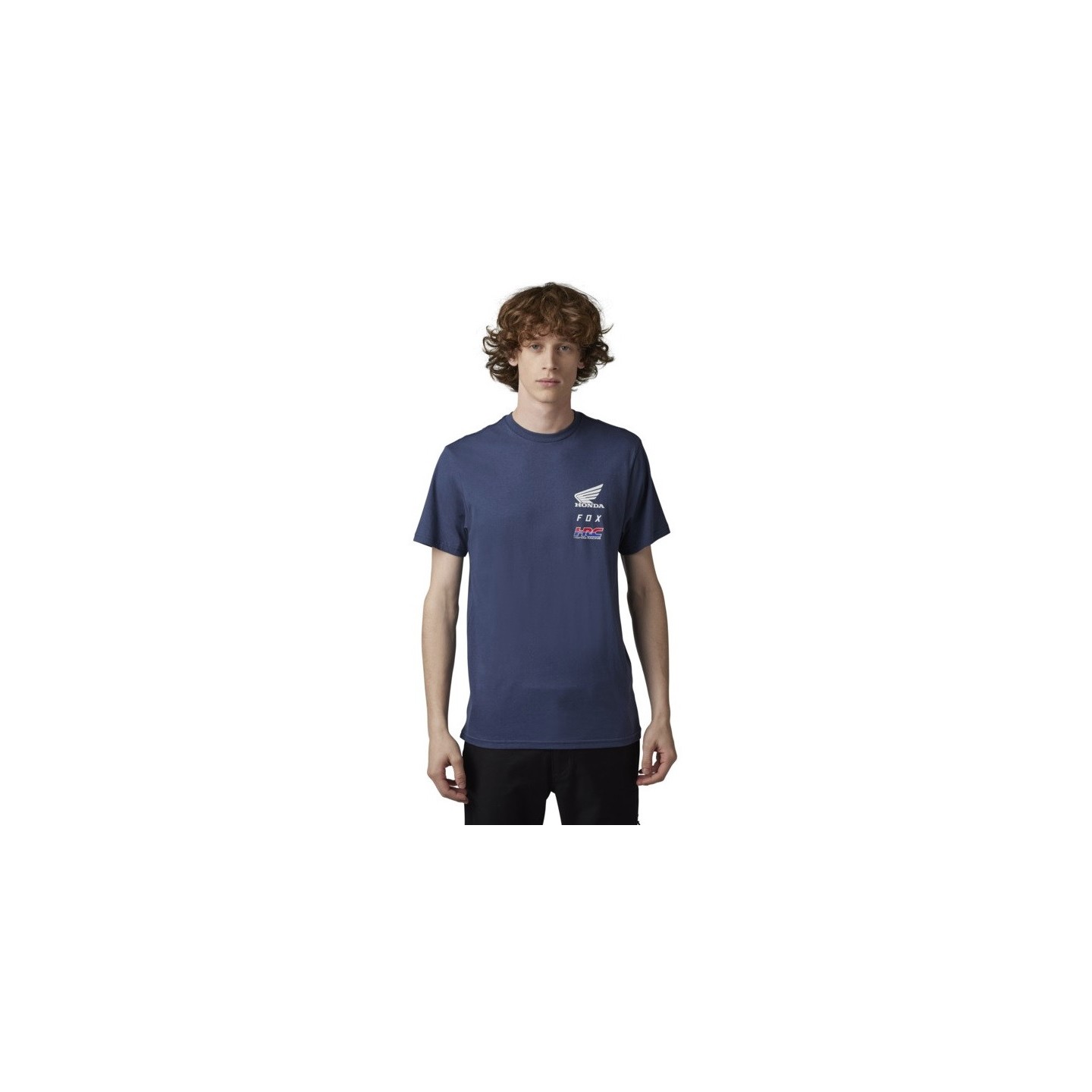 CAMISETA FOX X HONDA AZUL | Camisetas de Moto