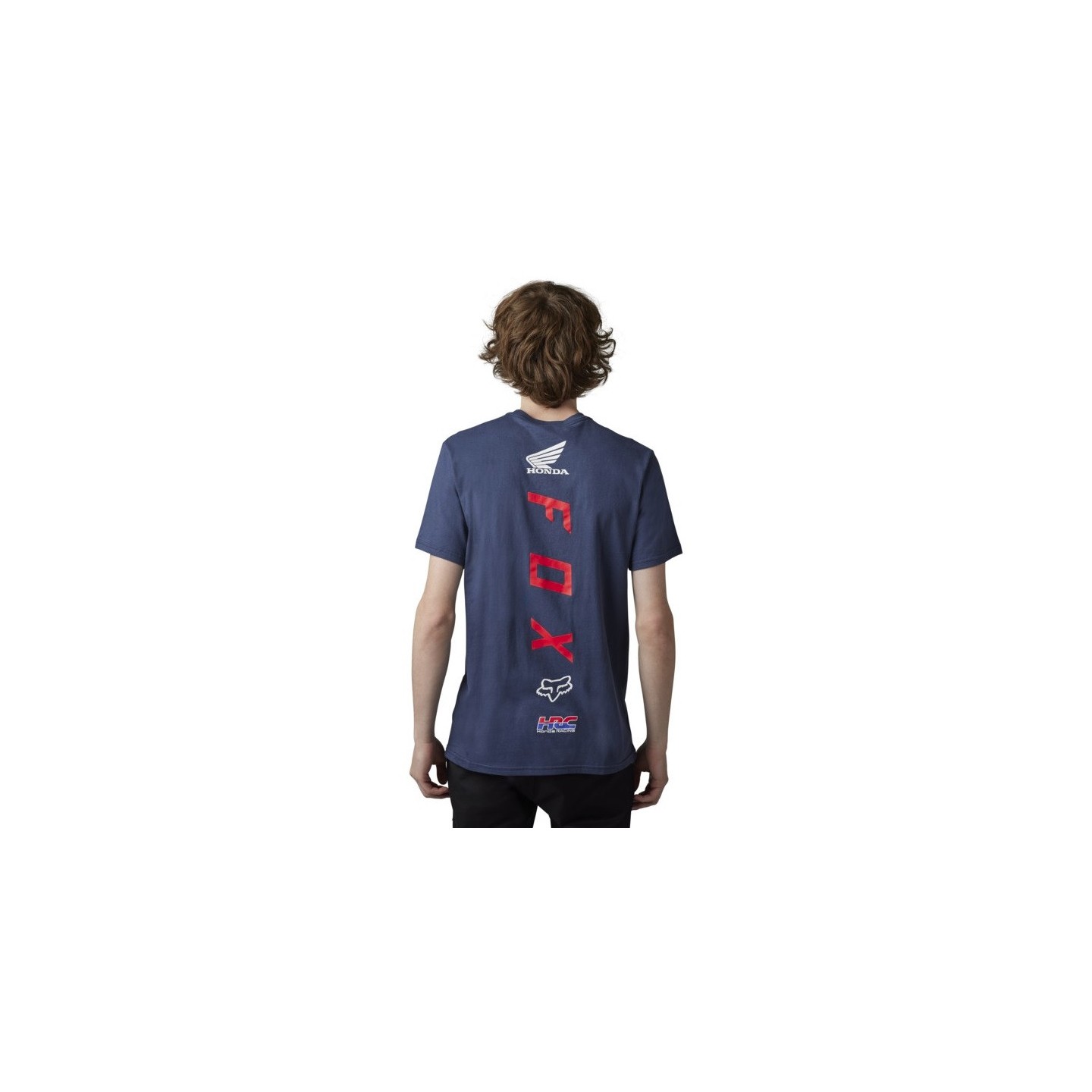 CAMISETA FOX X HONDA AZUL | Camisetas de Moto