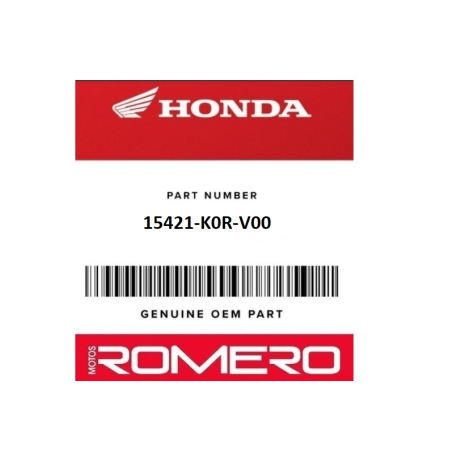 TAMIZ HONDA ORIGINAL REF: 15421-K0R-V00 | Honda