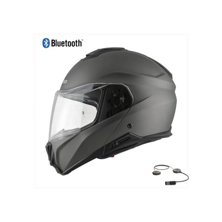 CASCO HEBO FLIP UP HELMET TOURER TITANIUM MATE BLUETOOTH | Cascos de Moto CASCO HEBO FLIP UP HELMET TOURER TITANIUM MATE BLUETOOTH | Cascos de Moto
