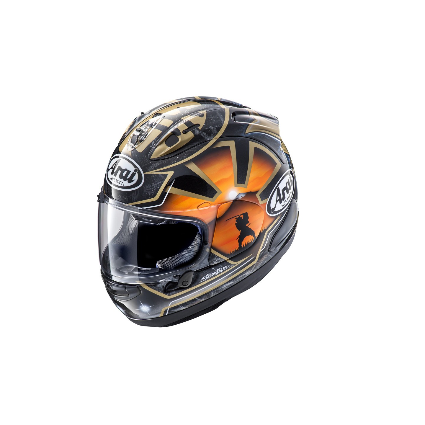 CASCO ARAI RX-7V EVO PEDROSA SPIRIT ORO | Cascos de Moto