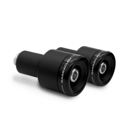 CONTRAPESO MANILLAR ANTIVIBRACIONES BARRACUDA B-LUX NEGRO UNIVERSAL | Accesorios Moto