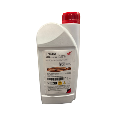 Aceite Honda 10W30 JASO-MA 4T 1L | Protección y Rendimiento para Motores 4T